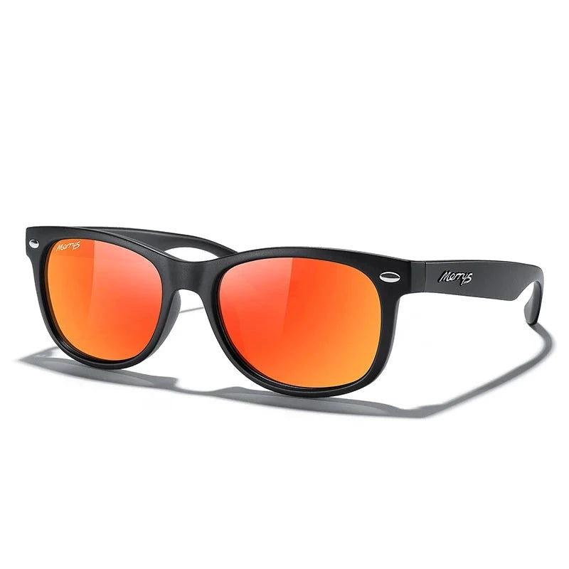 Kid's Acetate Frame Polaroid Lens UV400 Protection Sunglasses