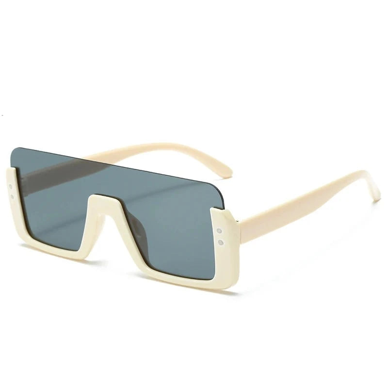 Kid's Polycarbonate Frame Acrylic Lens Polarized Square Sunglasses