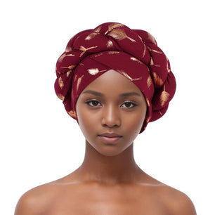 Women's Arabian Polyester Head Wrap Printed Pattern Elegant Hijabs