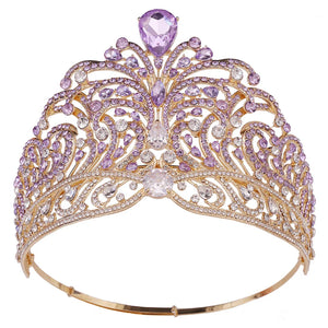 Women's Zinc Alloy Geometric Pattern Tiaras Bridal Classic Crown