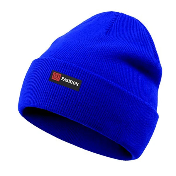 Men's Acrylic Skullies Beanies Letter Pattern Casual Warm Cap