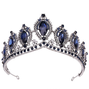 Women's Zinc Alloy Plant Pattern Tiaras Bridal Classic Crown