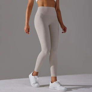 Women's Spandex High Elastic Waist Closure Sports Wear Leggings