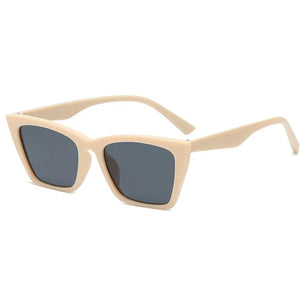 Women's Cat Eye Polycarbonate Frame UV400 Trendy Sunglasses