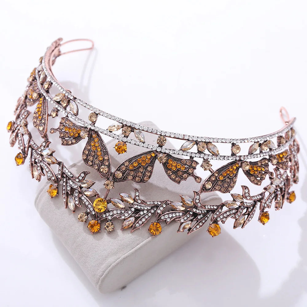 Women's Zinc Alloy Geometric Pattern Tiaras Bridal Classic Crown