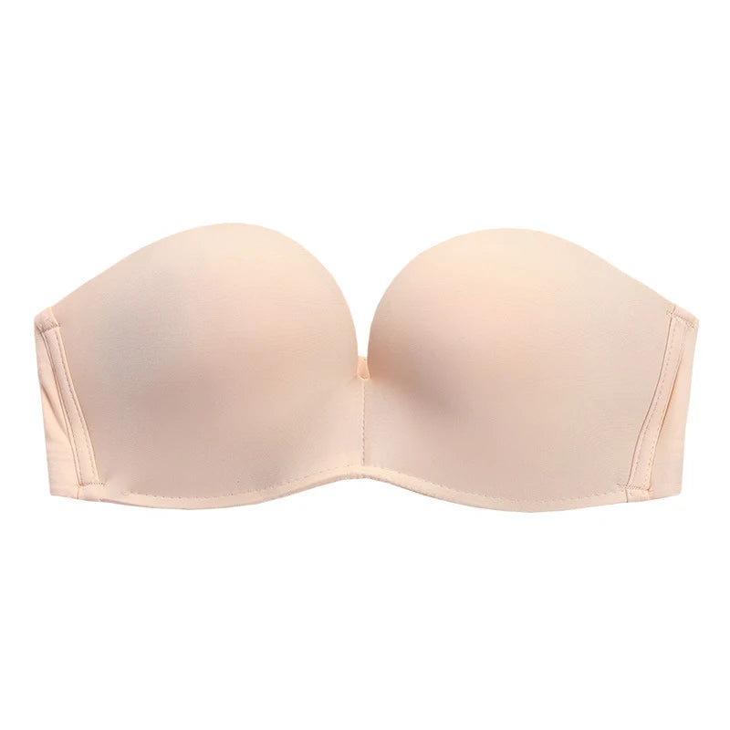 Women's Polyester Non-Convertible Straps Back Closure Push Up Bra