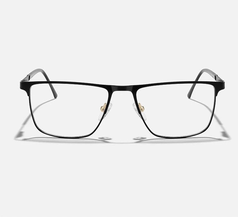 Men's Alloy Frame Full-Rim Square Shaped Trendy Optical Glasses