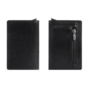 Men's PU Leather Solid Pattern Card Holder Casual Mini Wallets