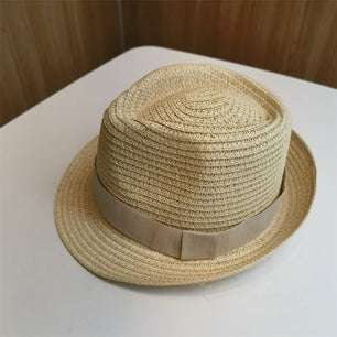 Women's Straw Solid Pattern Glamorous Sun Protection Brim Hat