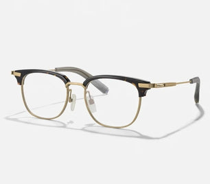 Men's Acetate Frame Full-Rim Square Shaped Prescription Glasses