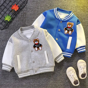 Kid's Polyester Long Sleeve Pullover Closure Casual Wear Clothes