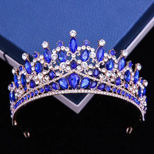 Women's Zinc Alloy Plant Pattern Tiaras Bridal Classic Crown