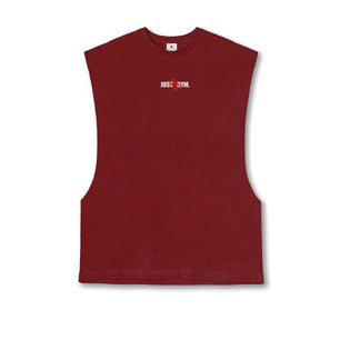 Men's Polyester Sleeveless Pullover Closure Sportswear T-Shirt