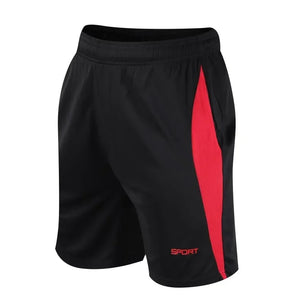 Men's Polyester Printed Pattern Breathable Fitness Sports Short