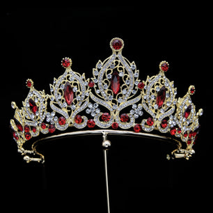 Women's Zinc Alloy Water Drop Pattern Tiaras Bridal Classic Crown