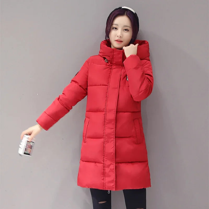 Women's Polyester Long Sleeves Solid Pattern Waterproof Jacket