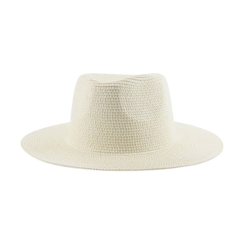 Women's Polyester Solid Pattern Glamorous Sun Protection Brim Hat