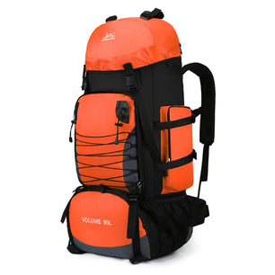 Men's Nylon Zipper Closure Letter Pattern Hiking Traveling Bag