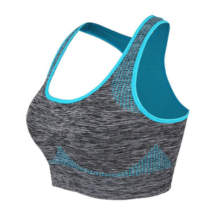 Women's Spandex O-Neck Sleeveless Breathable Yoga Gym Wear Tops