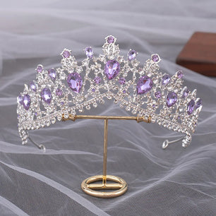 Women's Zinc Alloy Plant Pattern Tiaras Bridal Classic Crown