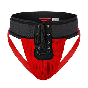 Men's Cotton Drawstring Closure Breathable Underpants Brief