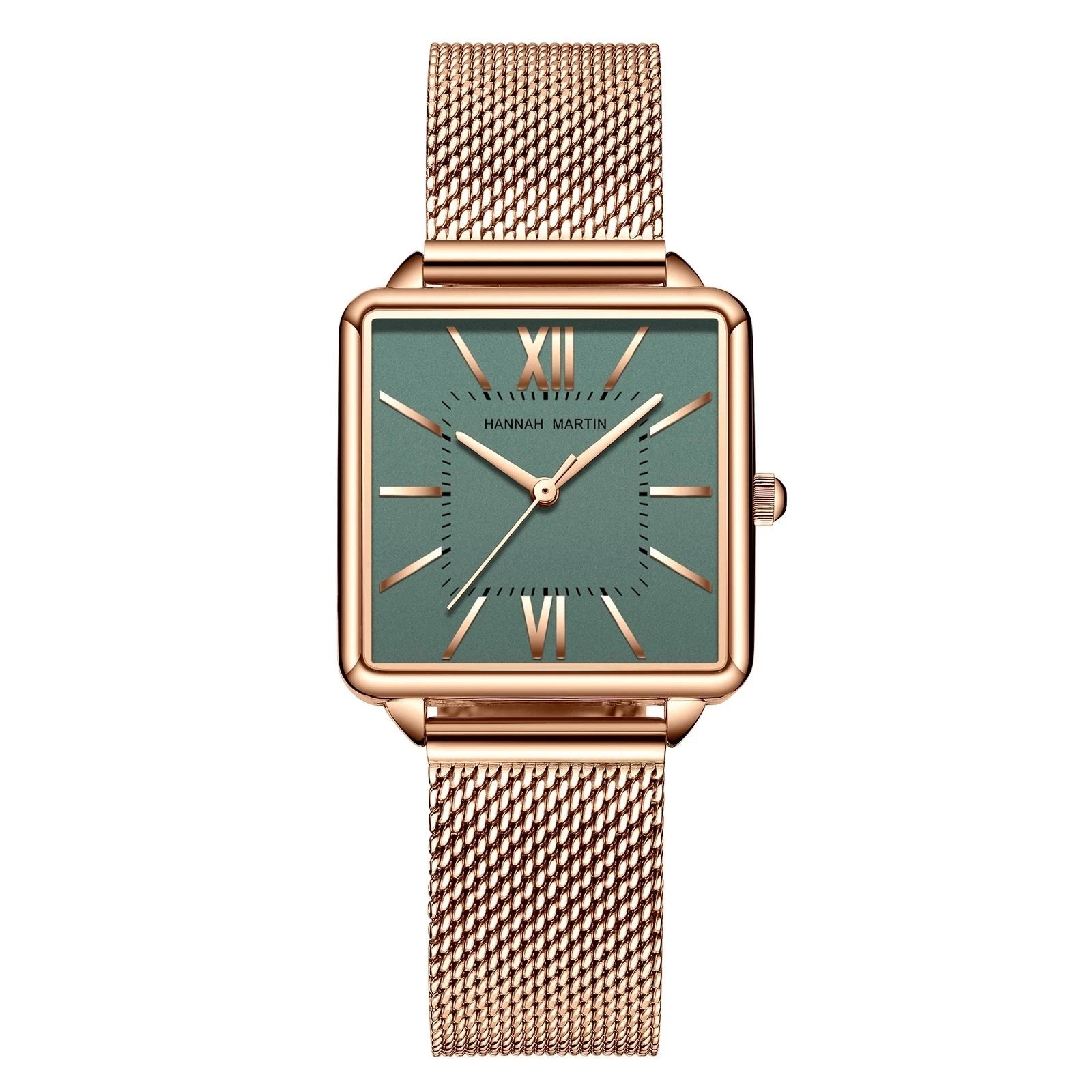 Women's Alloy Case Folding Clasp Luxurious Quartz Wrist Watch