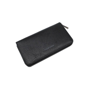 Men's PU Leather Letter Pattern Card Holder Vintage Wallets