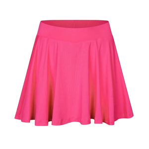 Women's Polyester Solid Pattern Quick-Dry Casual Wear Skirts