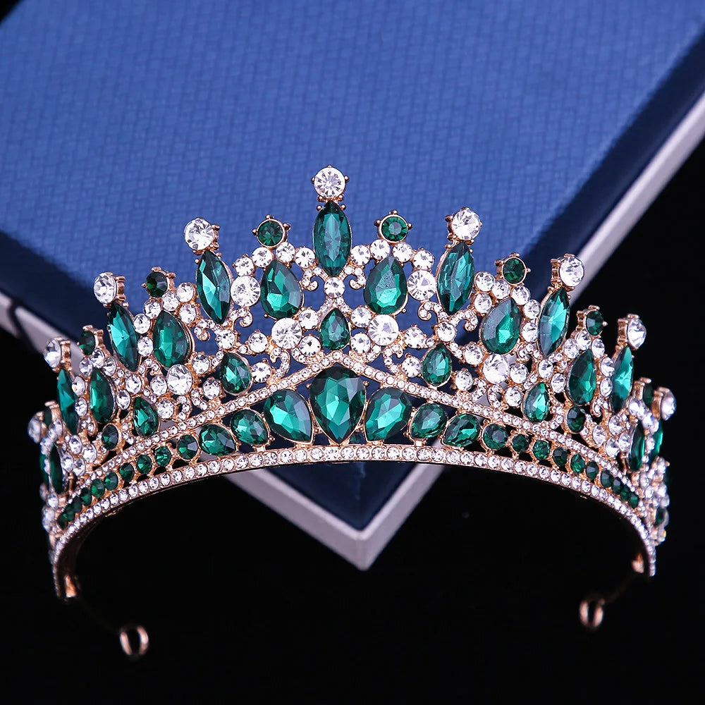 Women's Zinc Alloy Plant Pattern Tiaras Bridal Classic Crown