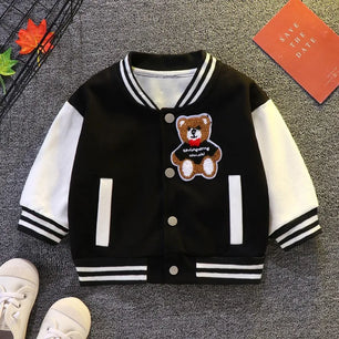 Kid's Polyester Long Sleeve Pullover Closure Casual Wear Clothes