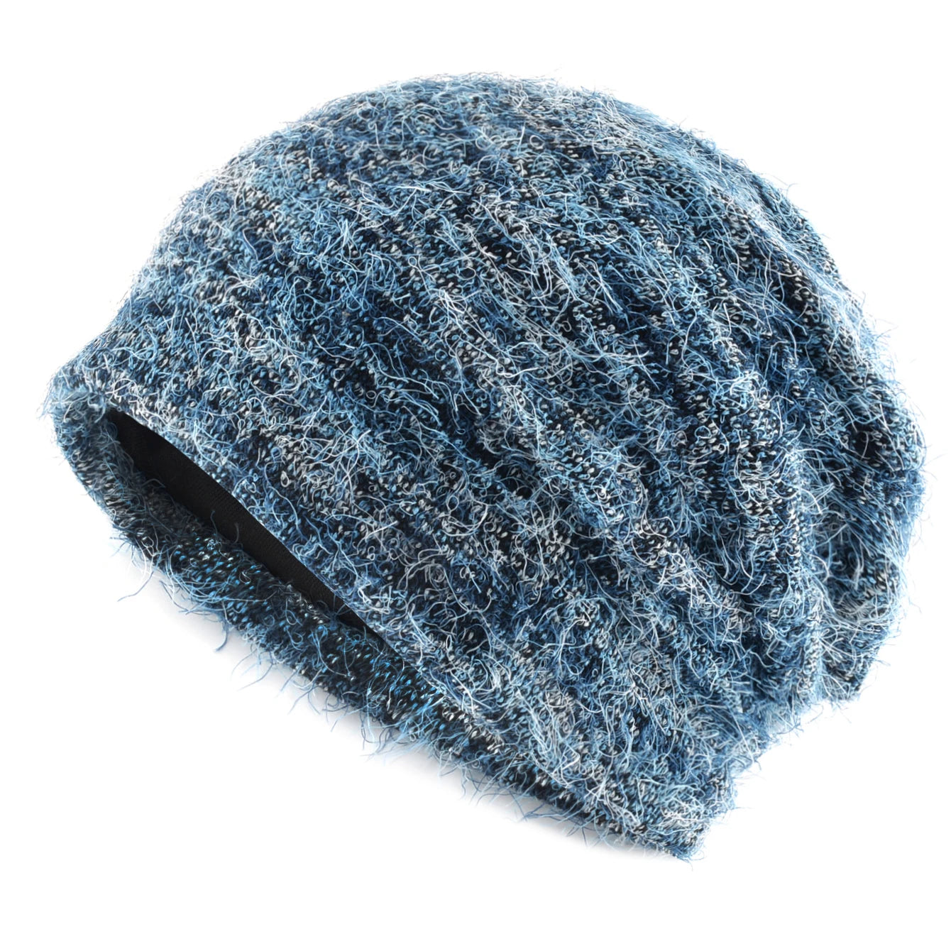 Men's Acrylic Skullies Beanies Knitted Pattern Winter Bonnet Cap