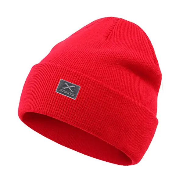 Men's Acrylic Skullies Beanies Letter Pattern Casual Warm Cap