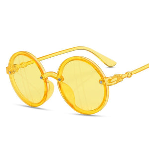 Kid's Resin Frame Acrylic Lenses Protection Classic Sunglasses