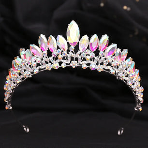 Women's Zinc Alloy Plant Pattern Tiaras Bridal Classic Crown