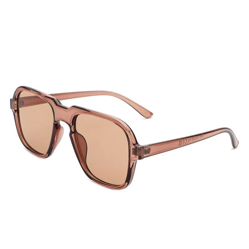 Women's Polycarbonate Frame Square Shaped Vintage Sunglasses