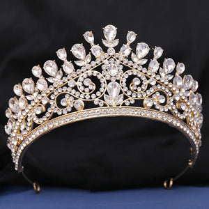 Women's Crystal Zinc Alloy Geometric Pattern Bridal Wedding Crown