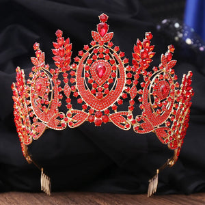 Women's Rhinestone Zinc Alloy Geometric Pattern Wedding Crown