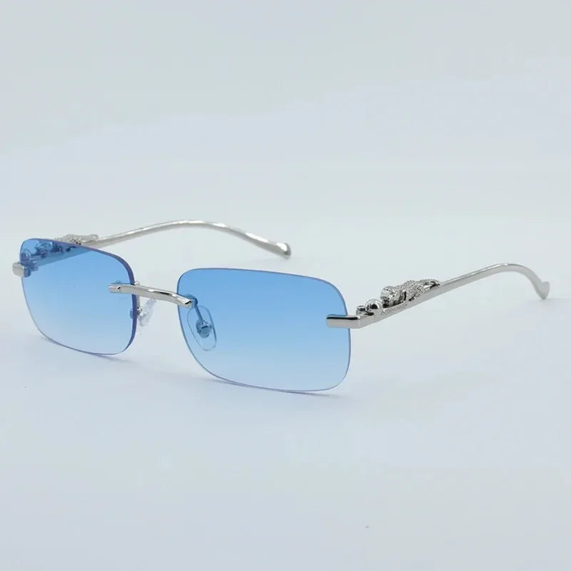 Women's Plastic Frame Polycarbonate Lens Rectangle Sunglasses