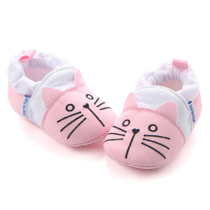 Baby's Cotton Round Toe Quick-Dry Cartoon Pattern Casual Shoes