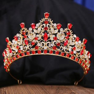 Women's Zinc Alloy Plant Pattern Tiaras Bridal Classic Crown