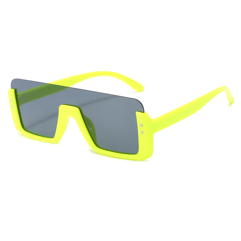 Kid's Polycarbonate Square Shaped UV400 Protection Sunglasses