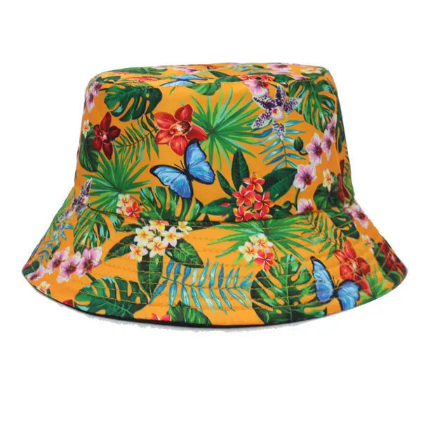 Women's Cotton Floral Pattern Luxury Casual Wear Trendy Hat