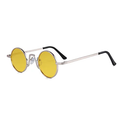 Kid's Alloy Frame Polycarbonate Lens Round Shape Party Sunglasses