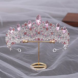 Women's Zinc Alloy Plant Pattern Tiaras Bridal Classic Crown