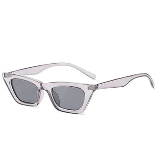 Women's Cat Eye Plastic Frame Acrylic Lens Luxury Sunglasses