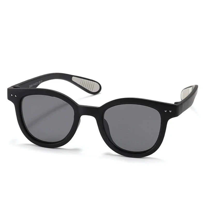 Kid's TR-90 Frame TAC Lens Cute Round Shaped UV400 Sunglasses