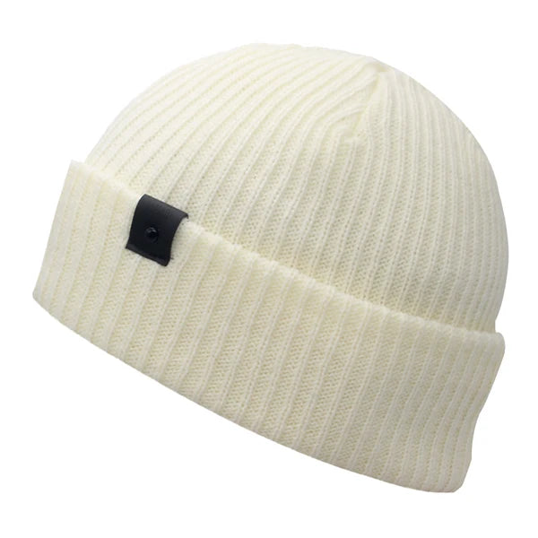 Men's Acrylic Skullies Beanies Knitted Pattern Casual Warm Cap