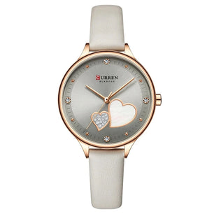 Women's Stainless Steel Round Shaped Waterproof Luxury Watch