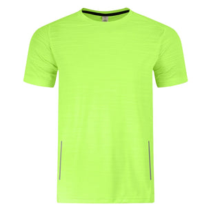 Men's Polyester Short Sleeve Pullover Closure Sportswear T-Shirt