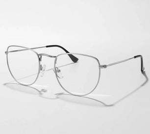 Men's Alloy Frame Full-Rim Oval Shape Optical Vintage Glasses